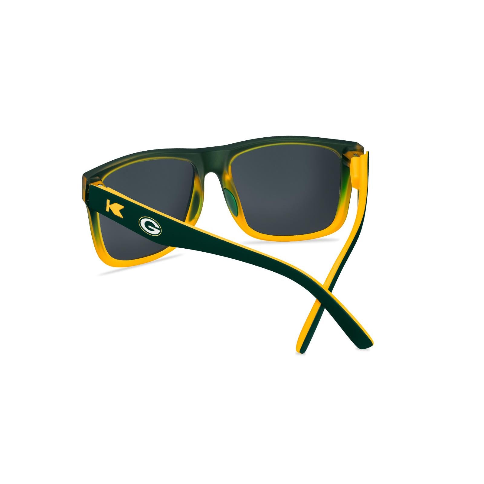 Knockaround and Green Bay Packers Torrey Pines Sport Sunglasses,  Back