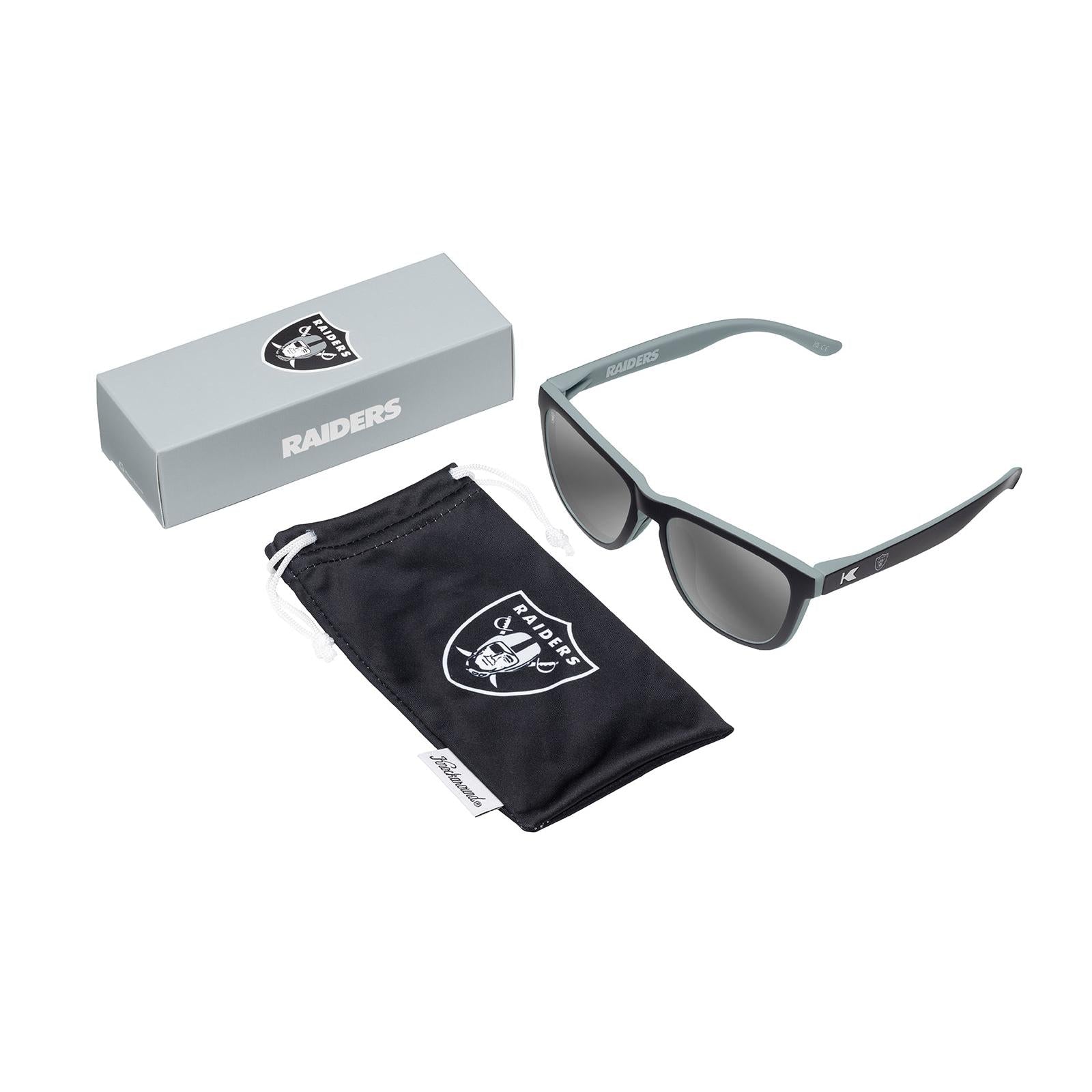 Knockaround and Las Vegas Raiders Premiums Sport Sunglasses,  Set