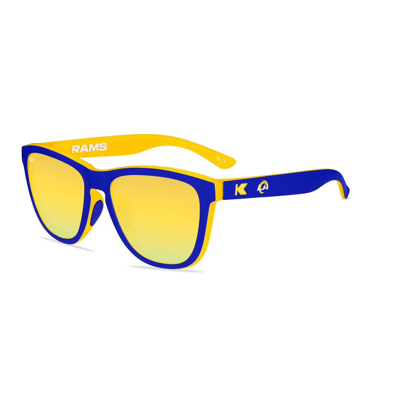 Knockaround and Los Angeles Rams Premiums Sport Sunglasses,  Flyover