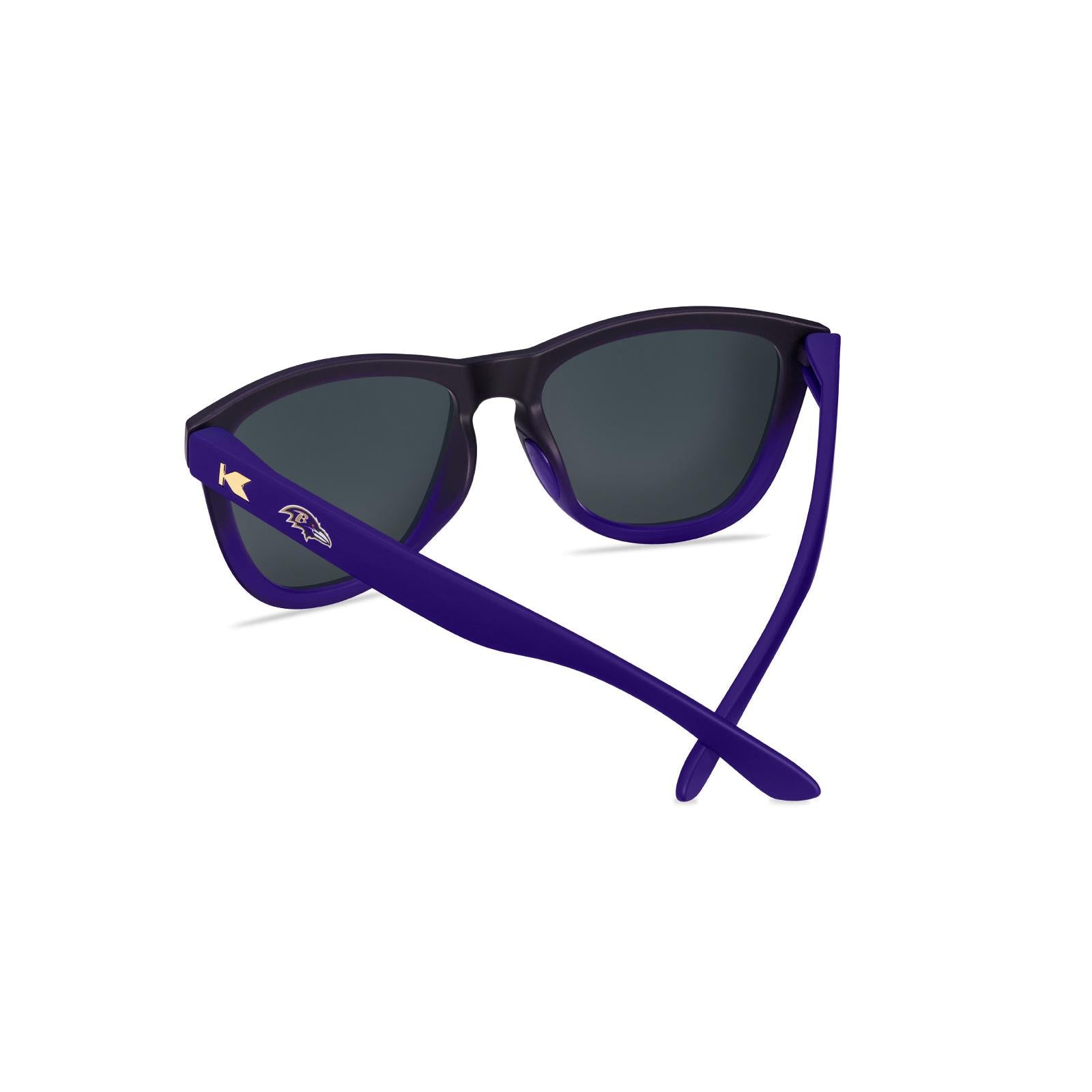 Knockaround and Baltimore Ravens Premiums Sport Sunglasses, Back