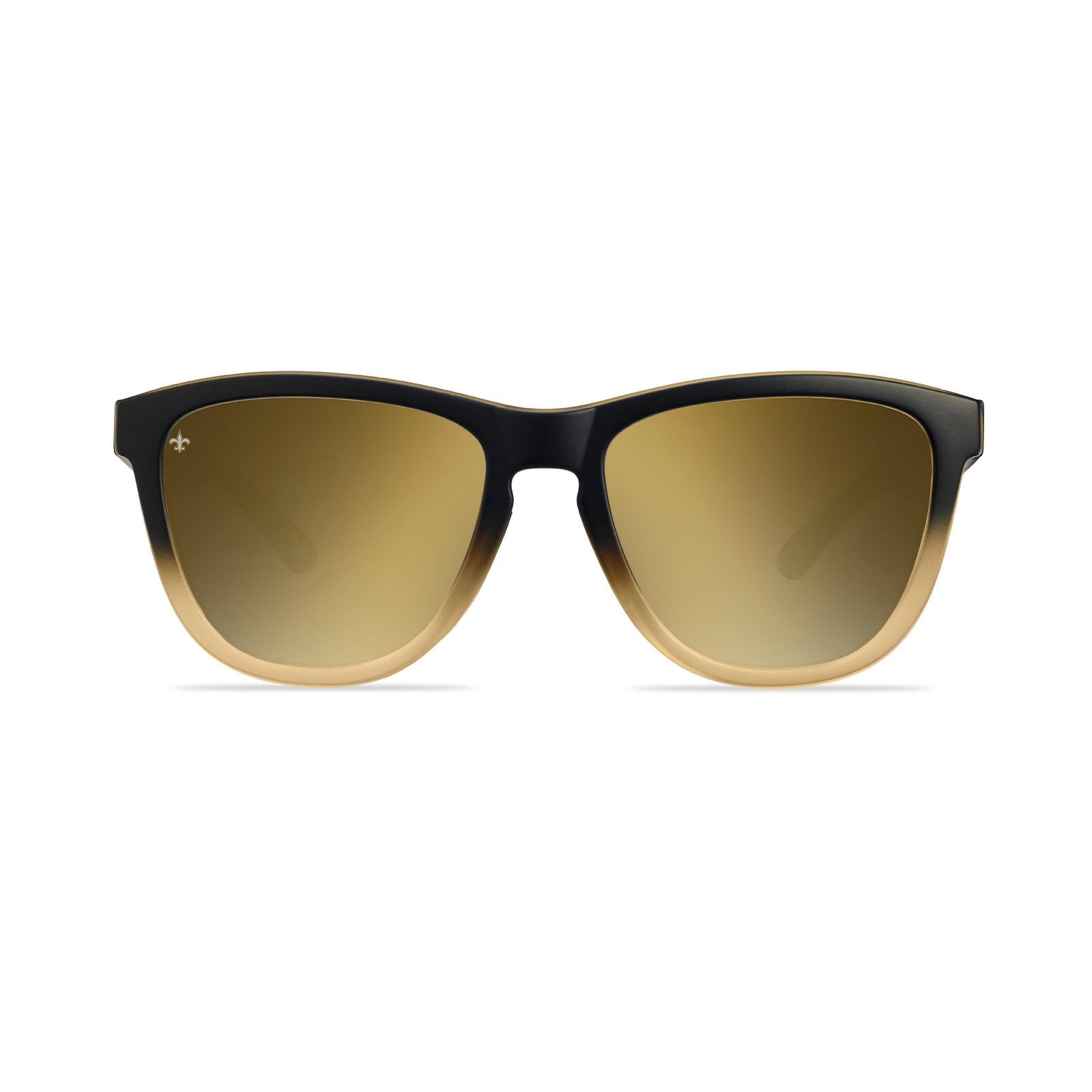 Knockaround and New Orleans Saints Premiums Sport Sunglasses,  Front