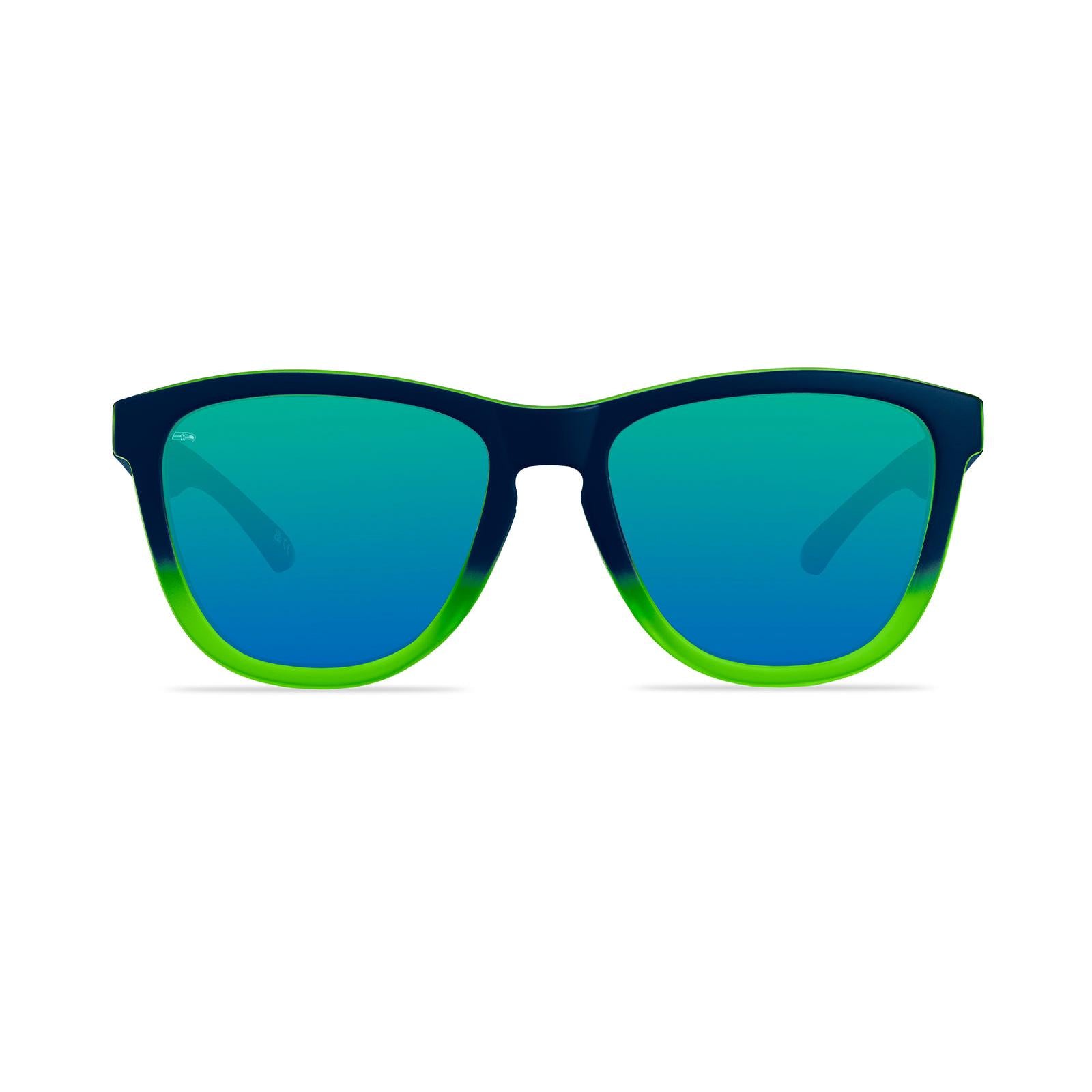 Knockaround and Seattle Seahawks Premiums Sport Sunglasses, Front