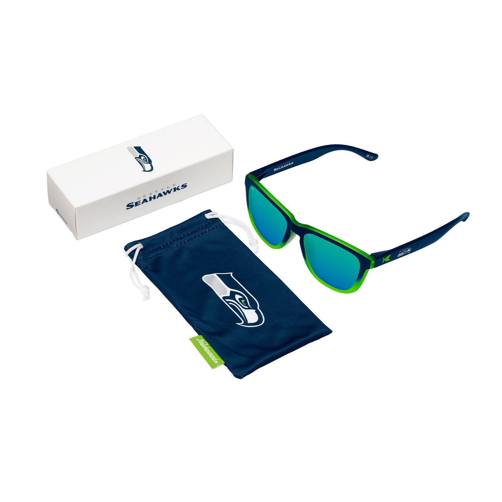 Knockaround and Seattle Seahawks Premiums Sport Sunglasses, Set