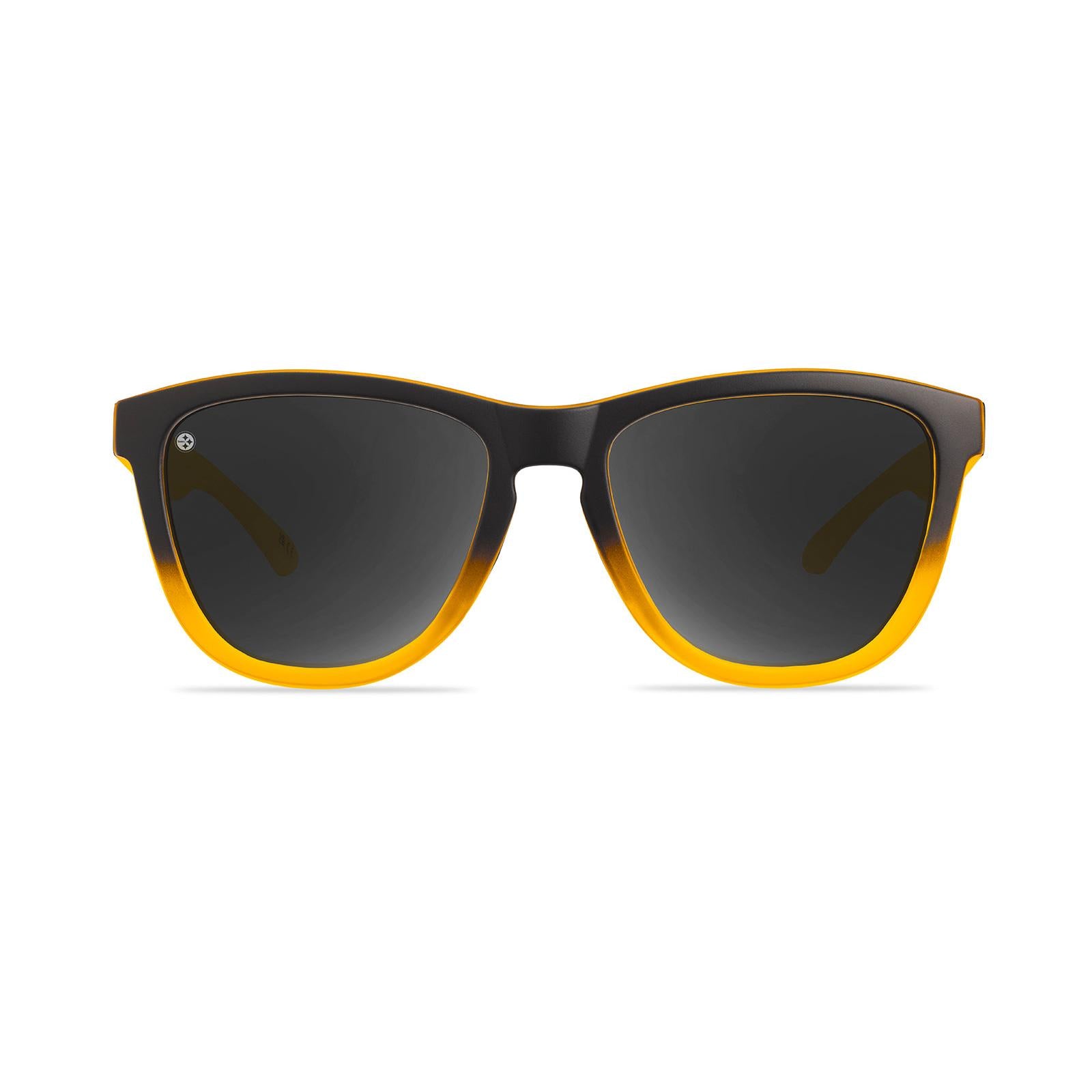Knockaround and Pittsburgh Steelers Premiums Sport Sunglasses, Front