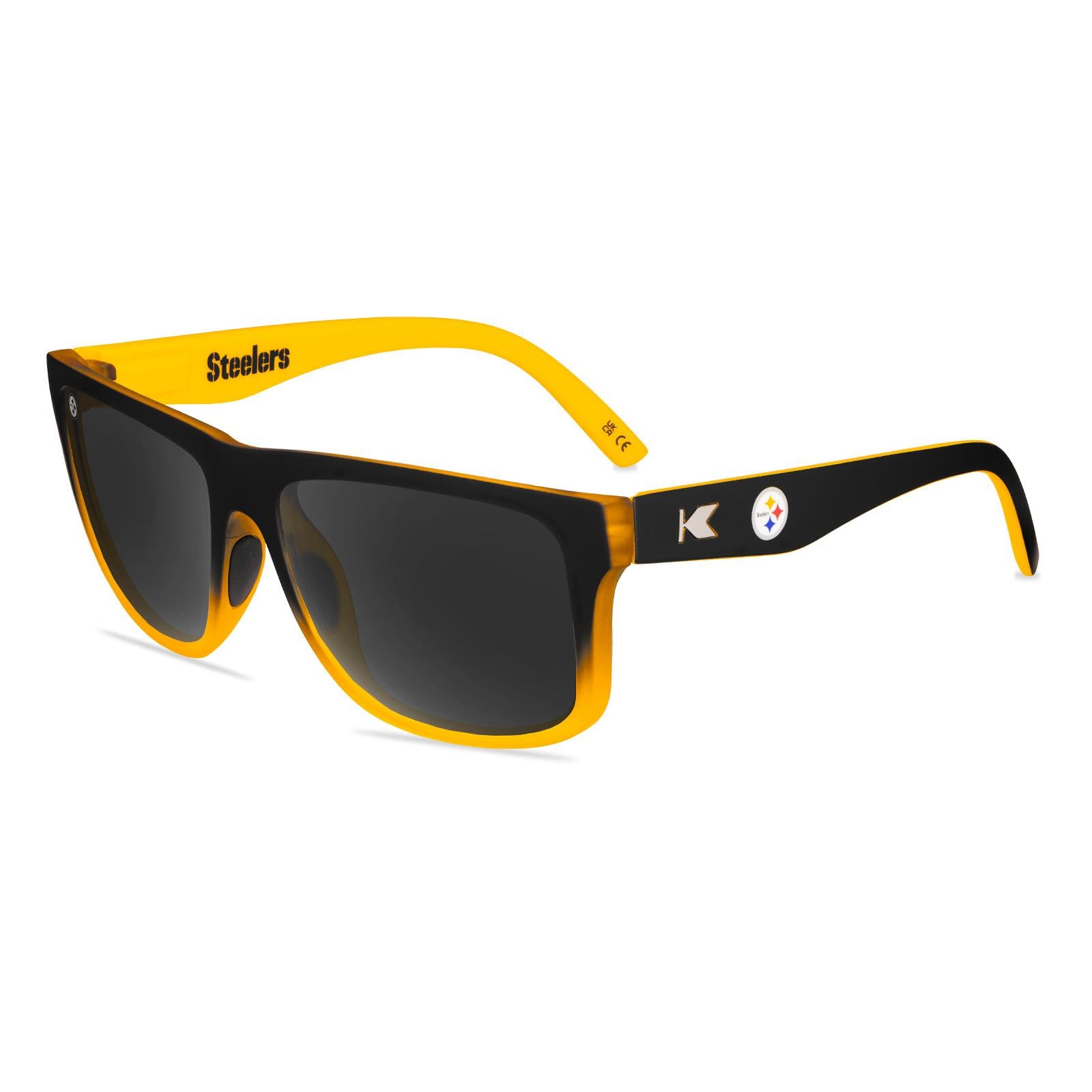 Knockaround and Pittsburgh Steelers Torrey Pines Sport Sunglasses, Flyover