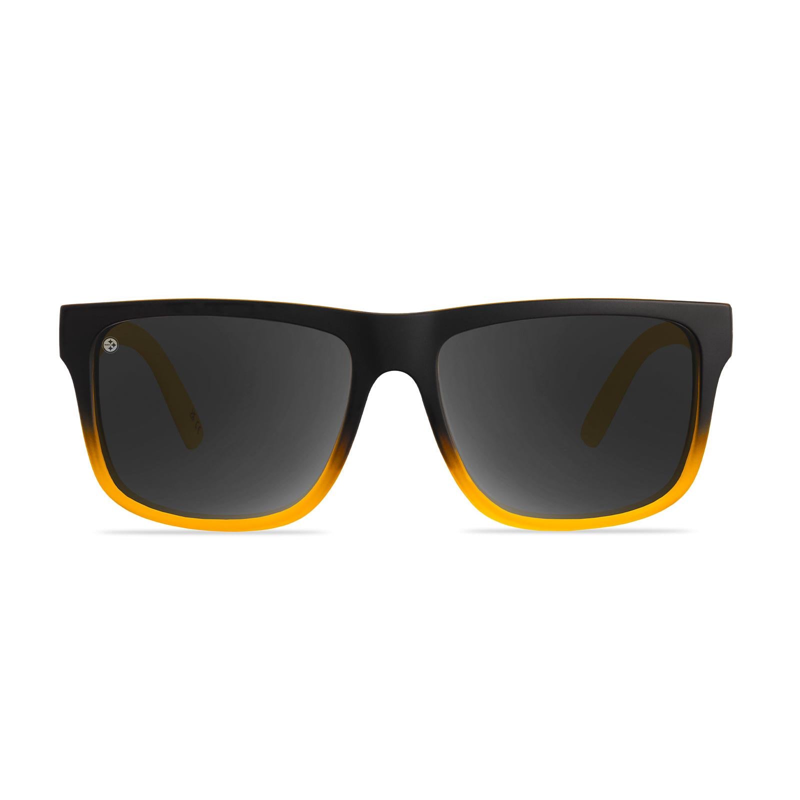 Knockaround and Pittsburgh Steelers Torrey Pines Sport Sunglasses, Front
