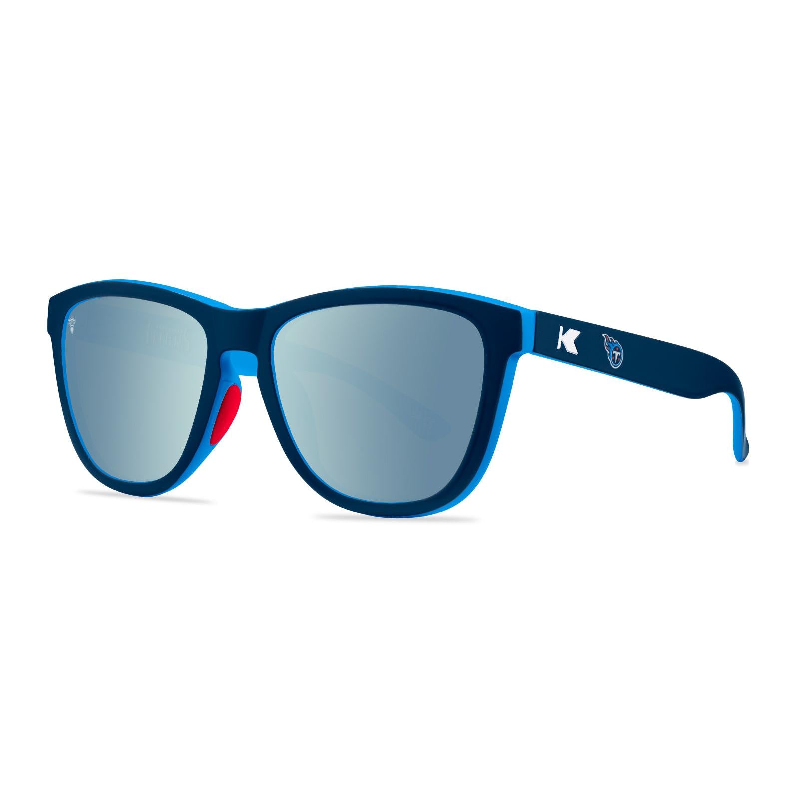 Knockaround and Tennessee Titans Premiums Sport Sunglasses, Threequarter
