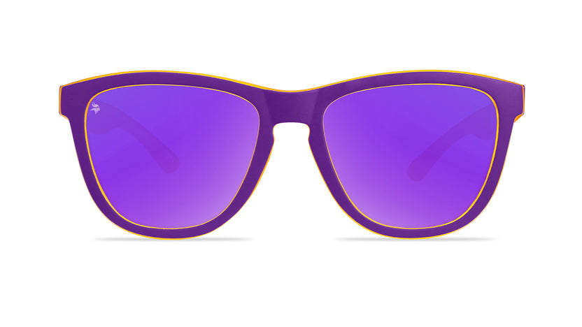Knockaround and Minnesota Vikings Premiums Sport Sunglasses,  Front