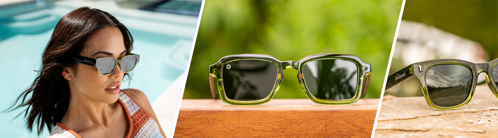 Women wearing Nori Sunglasses, and Lifestyle Photo of Panoramas Nori Sunglasses