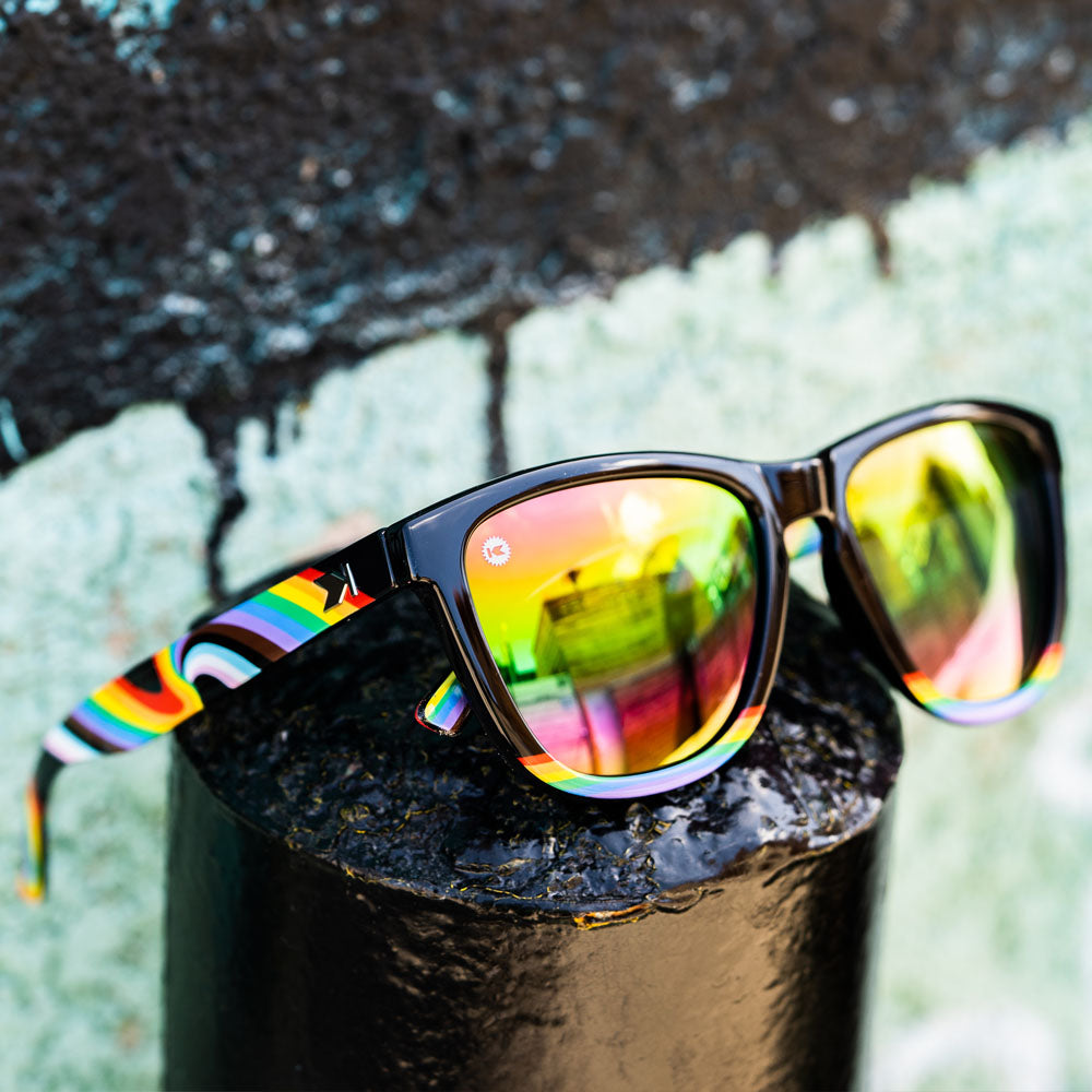 Lifestyle photo of Rainbow on My Parade Premiums Sunglasses