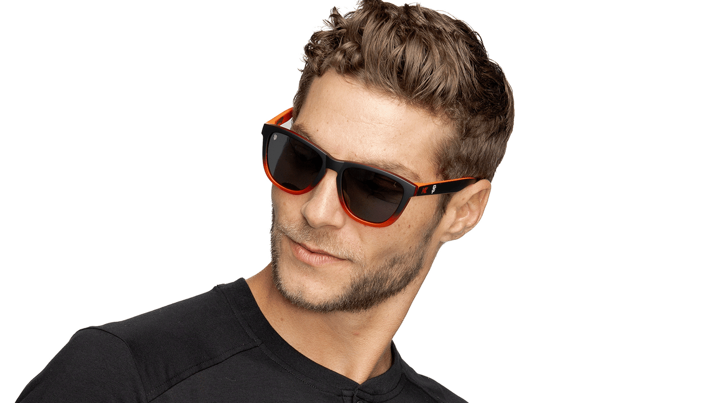 Man wearing MLB San Francisco Giants Sunglasses