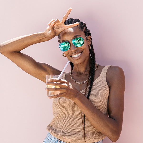 Women wearing Mount Evans Sunglasses