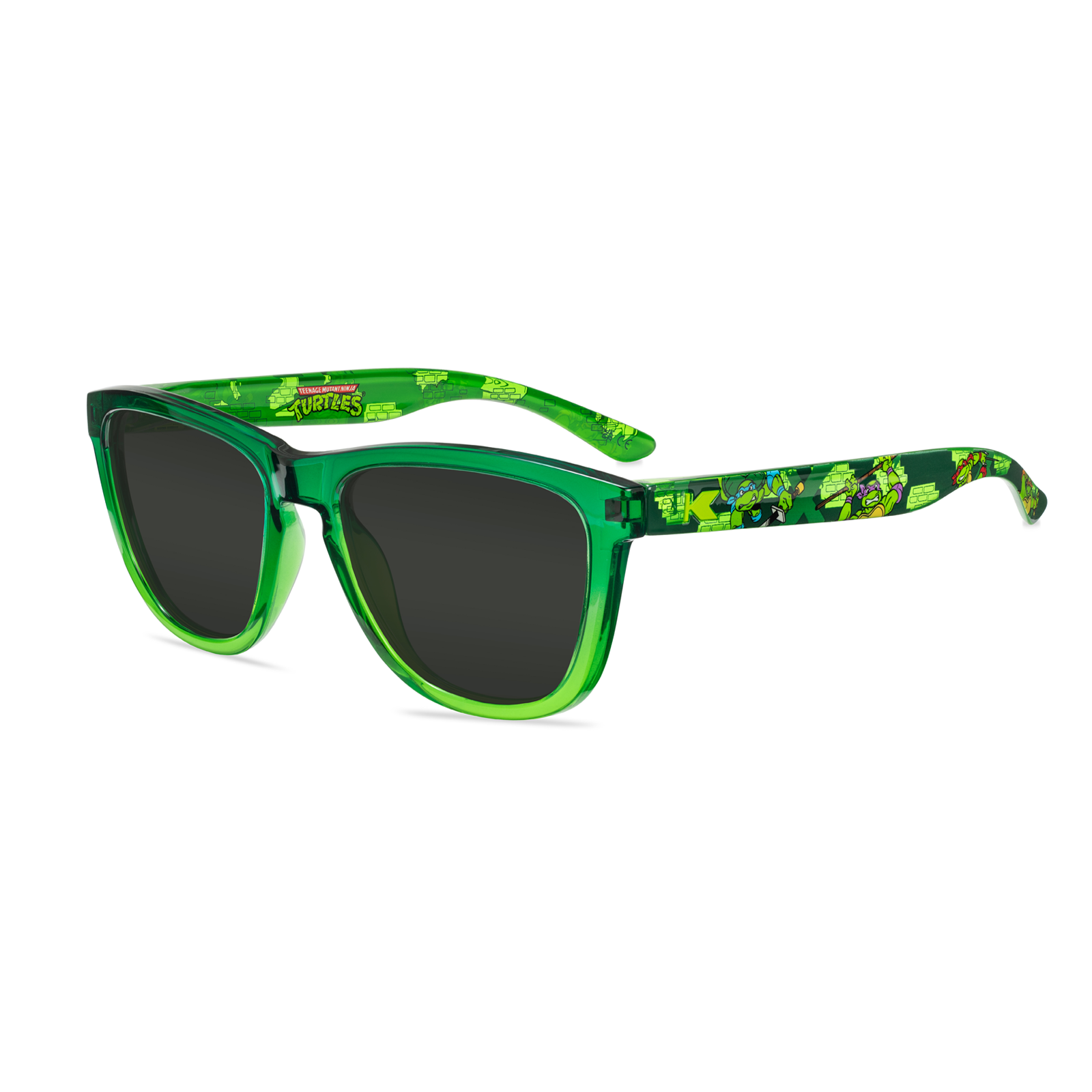 Knockaround x Teenage Mutant Ninja Turtles Premiums Prescription Glasses with Grey Lenses, Flyover