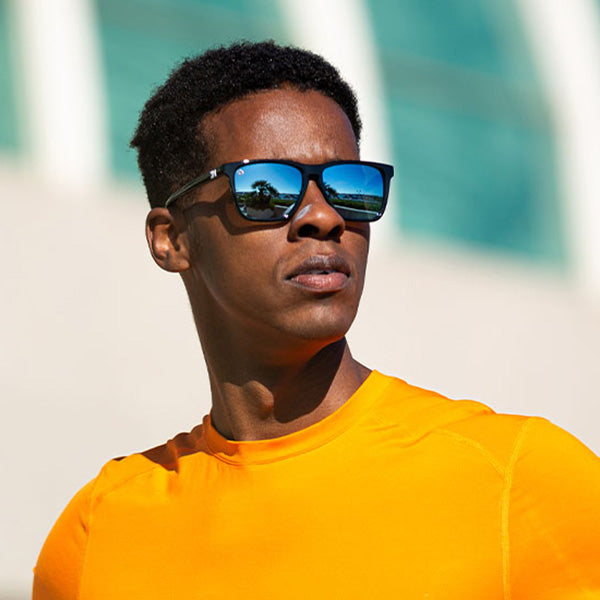 Men wearing Fast Lanes Sport Sunglasses