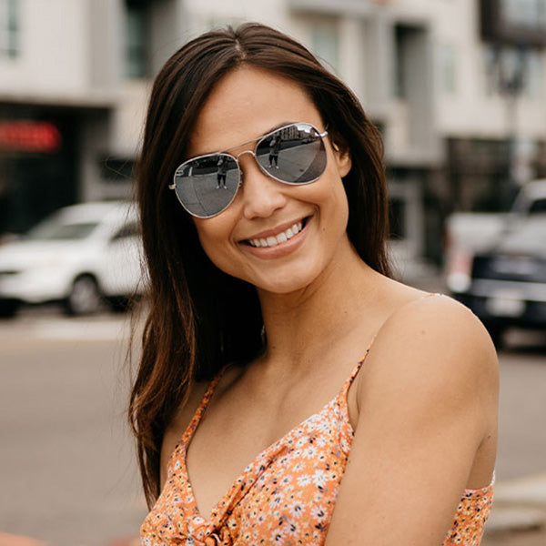 Women wearing Mile Highs Sunglasses