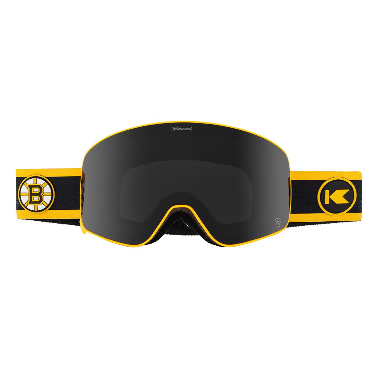 Knockaround Boston Bruins Snow Goggles, Front