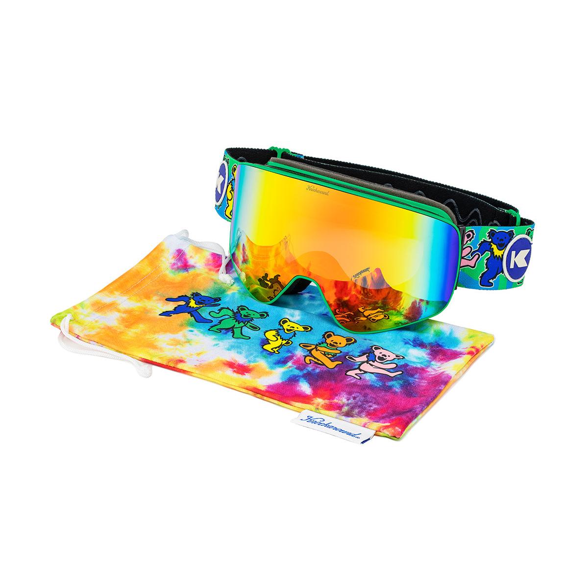 Knockaround Grateful Dead Dancing Bears Snow Goggles, Set
