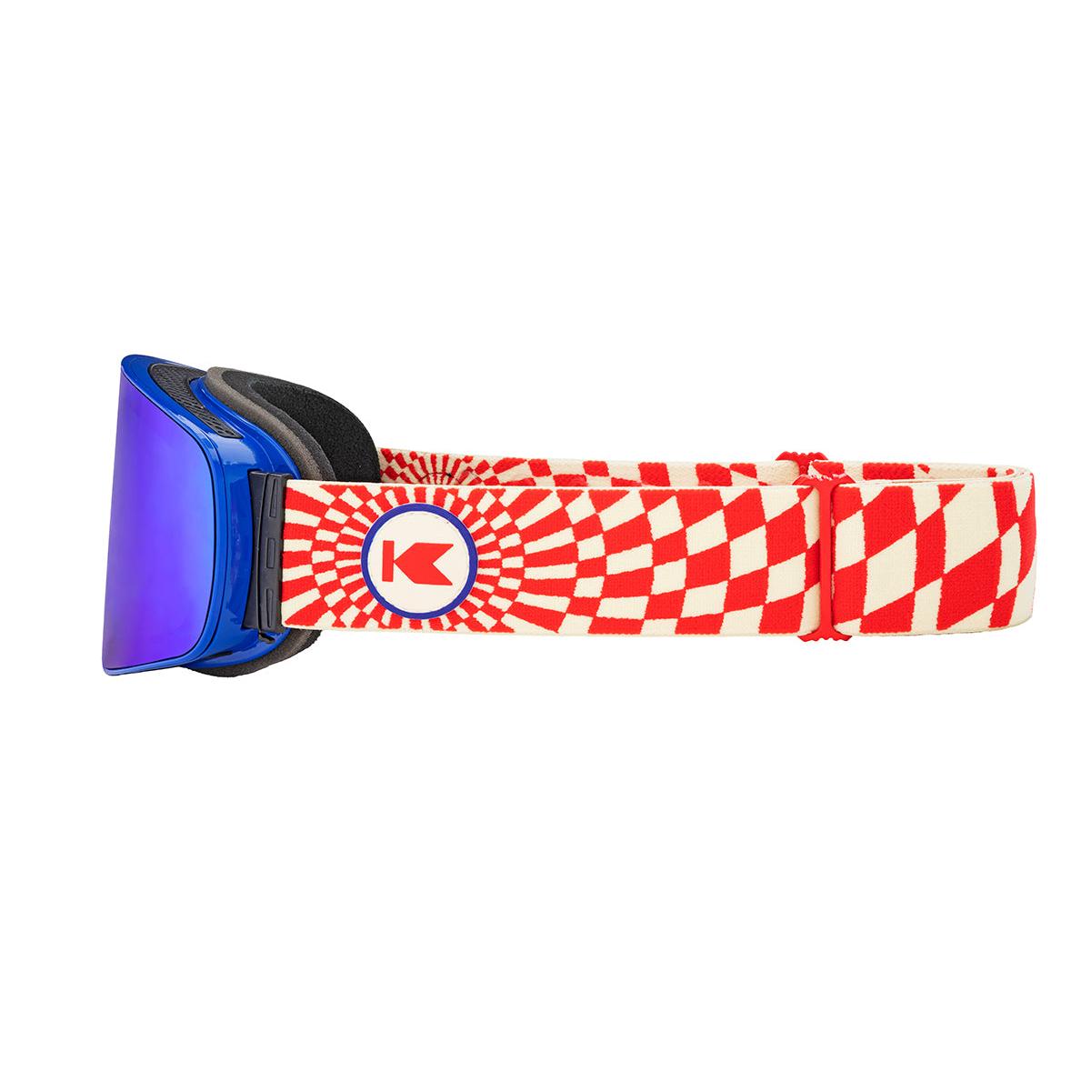 Knockaround Grateful Dead Steal Your Face Snow Goggles, Side