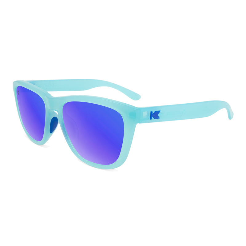 Icy Blue / Moonshine Premiums Sport Sunglasses, Flyover
