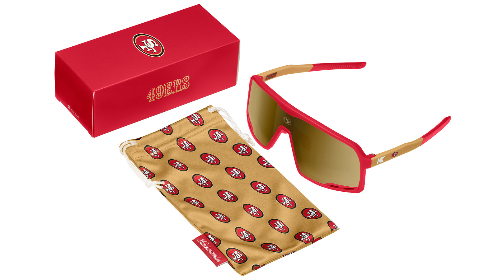 San Francisco 49ers Campeones Sunglassses, Set