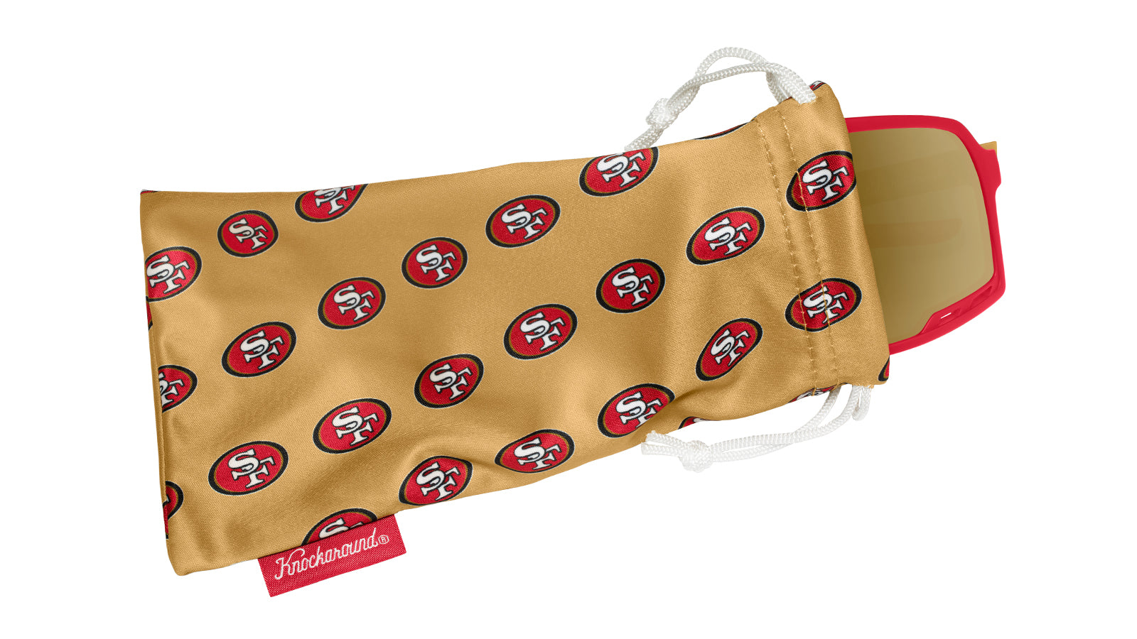 San Francisco 49ers Campeones Sunglassses, Pouch