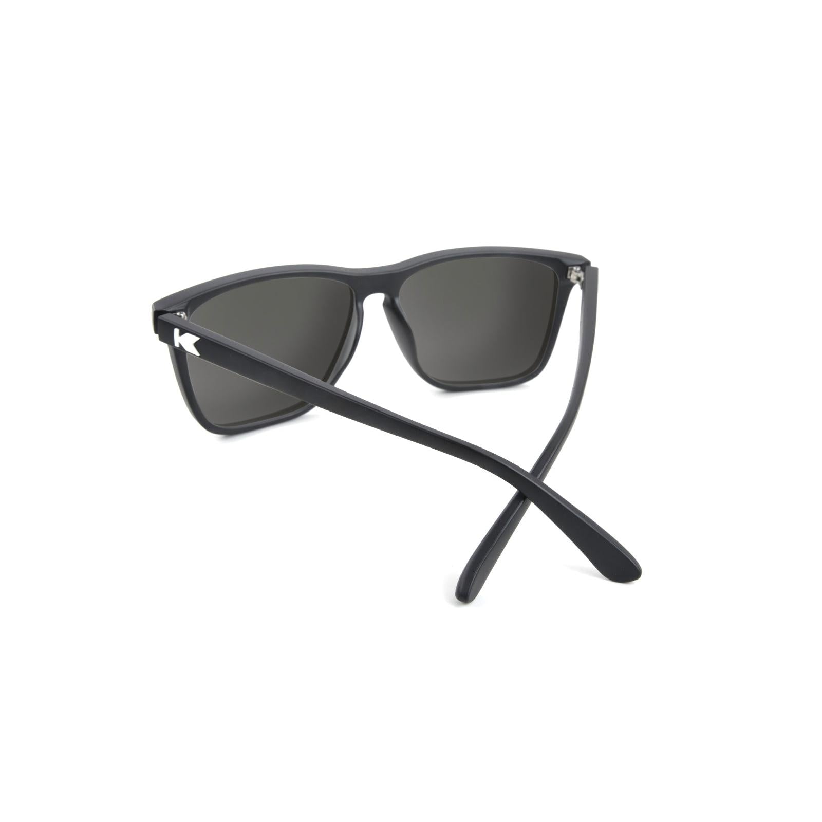 Matte Black / Moonshine Fast Lanes Sunglasses, Back