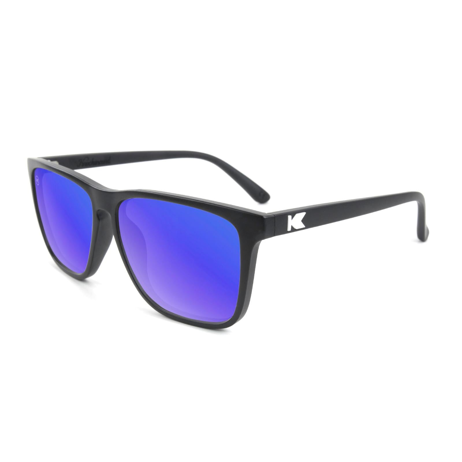 Matte Black / Moonshine Fast Lanes Sunglasses, Flyover