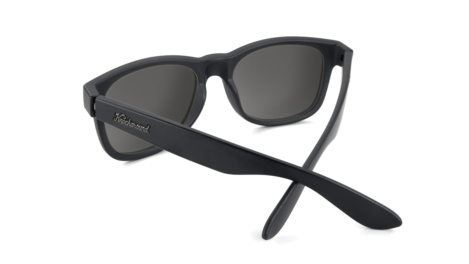 Black on Black Fort Knocks Sunglasses, Back