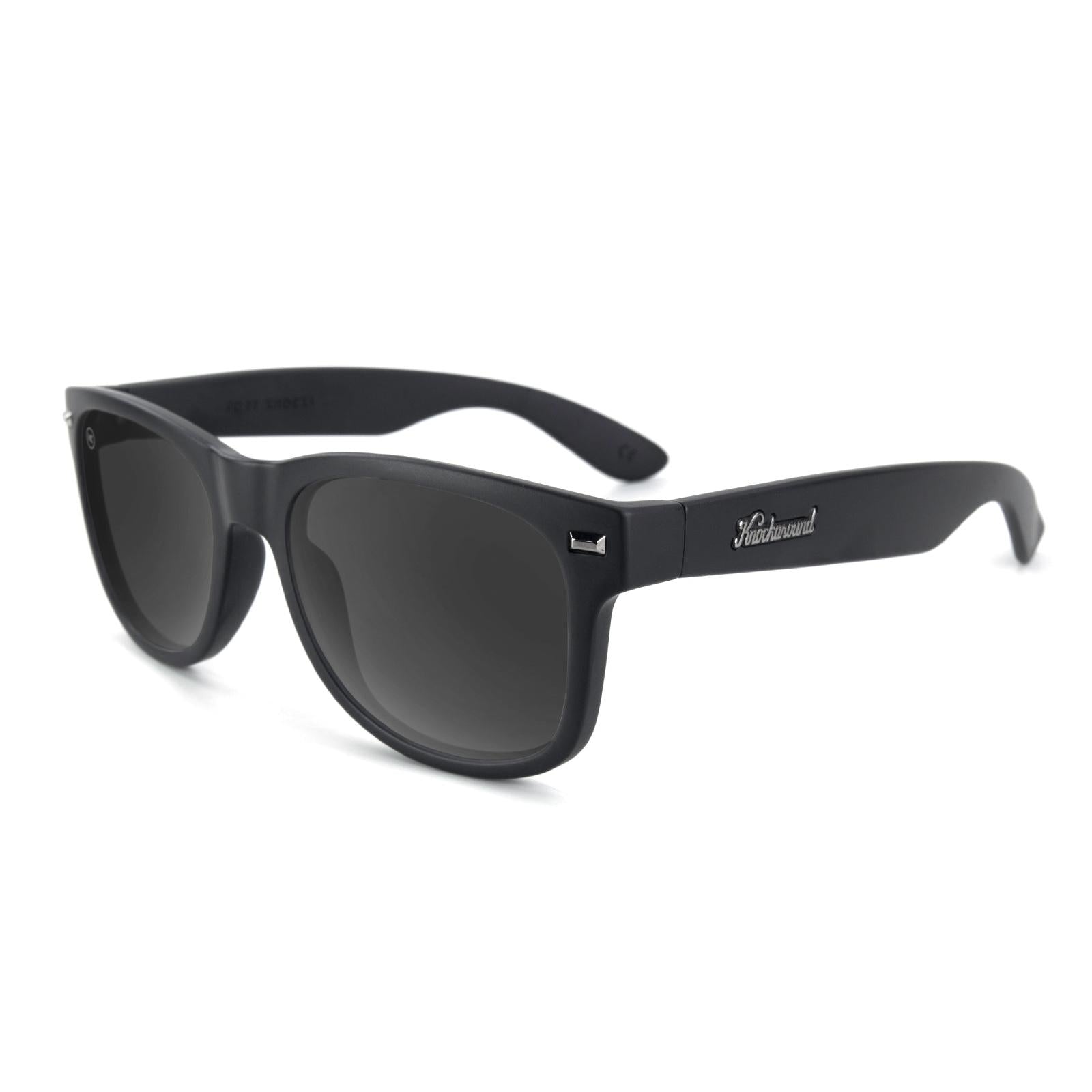 Black on Black Fort Knocks Sunglasses, Flyover