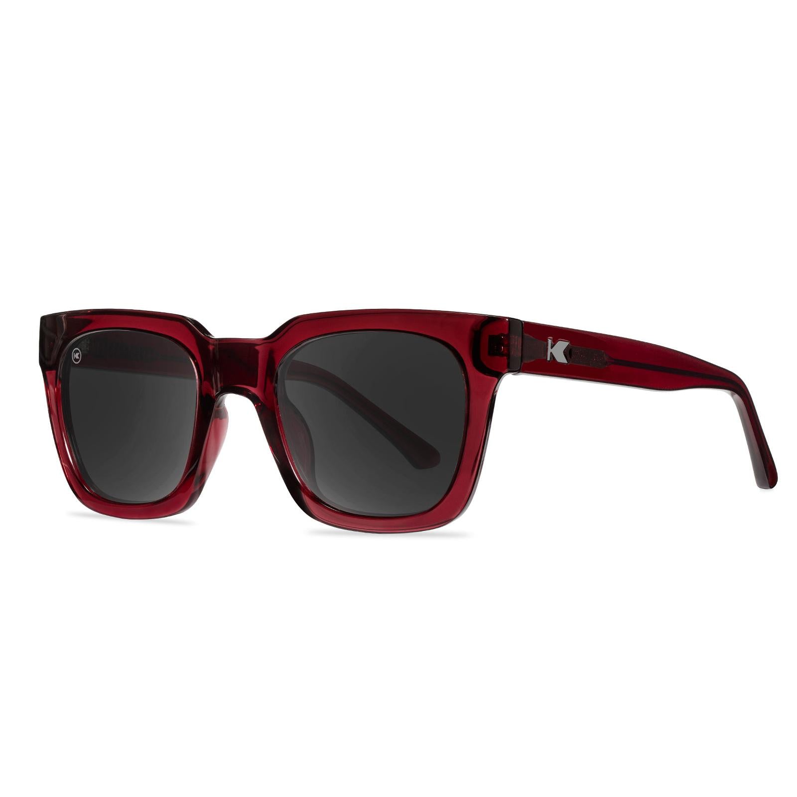 Black Cherry Songbirds Sunglasses, Threequarter