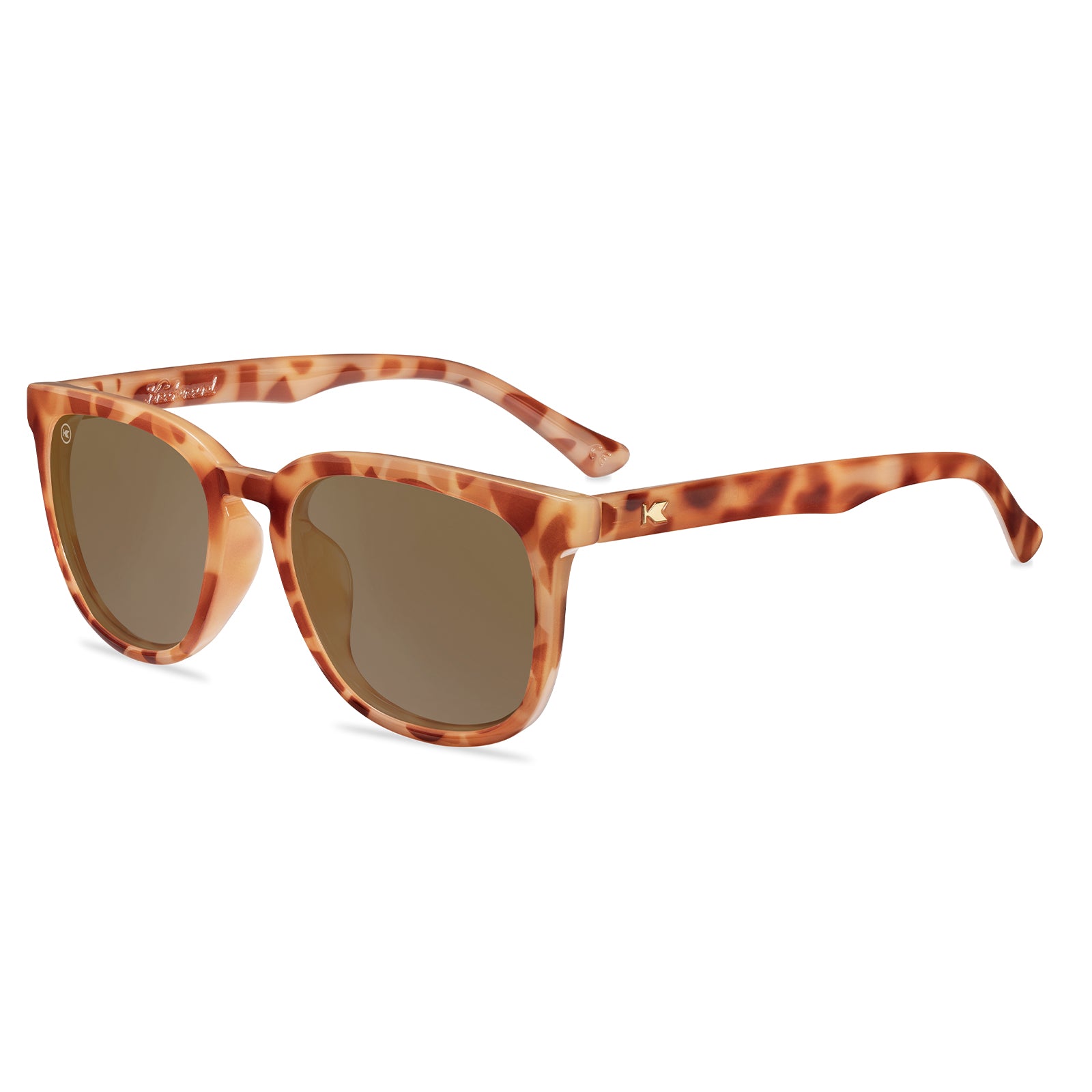 Glossy Blonde Tortoise Shell / Amber Paso Robles Sunglasses, Flyover