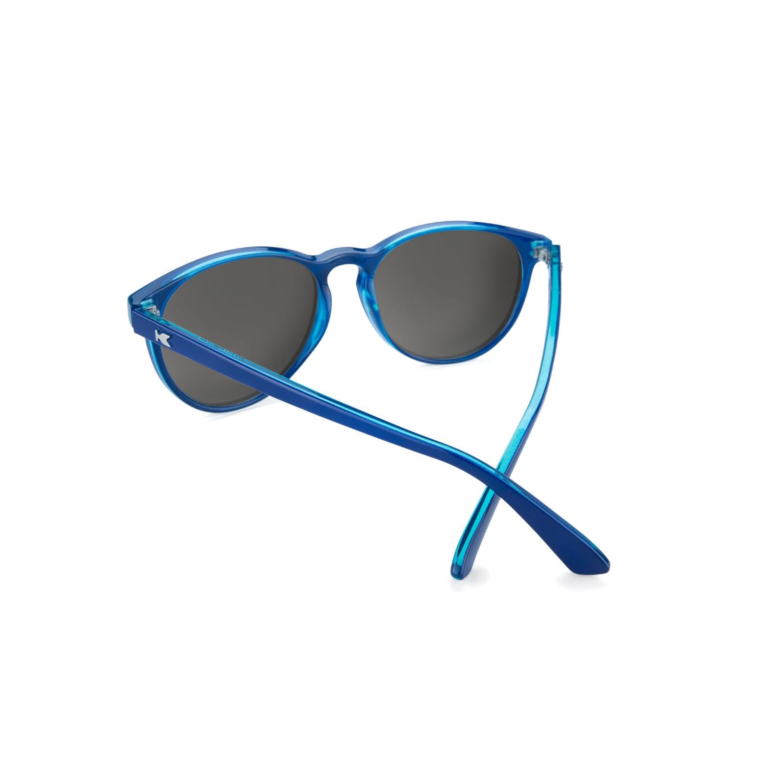 Sunglasses with Blueberry Geode Frames and Polarized Moonshine Lenses, Back
