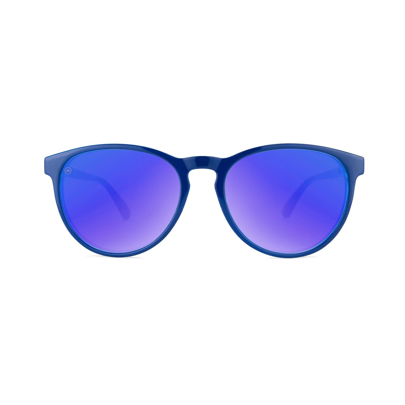 Sunglasses with Blueberry Geode Frames and Polarized Moonshine Lenses, Front
