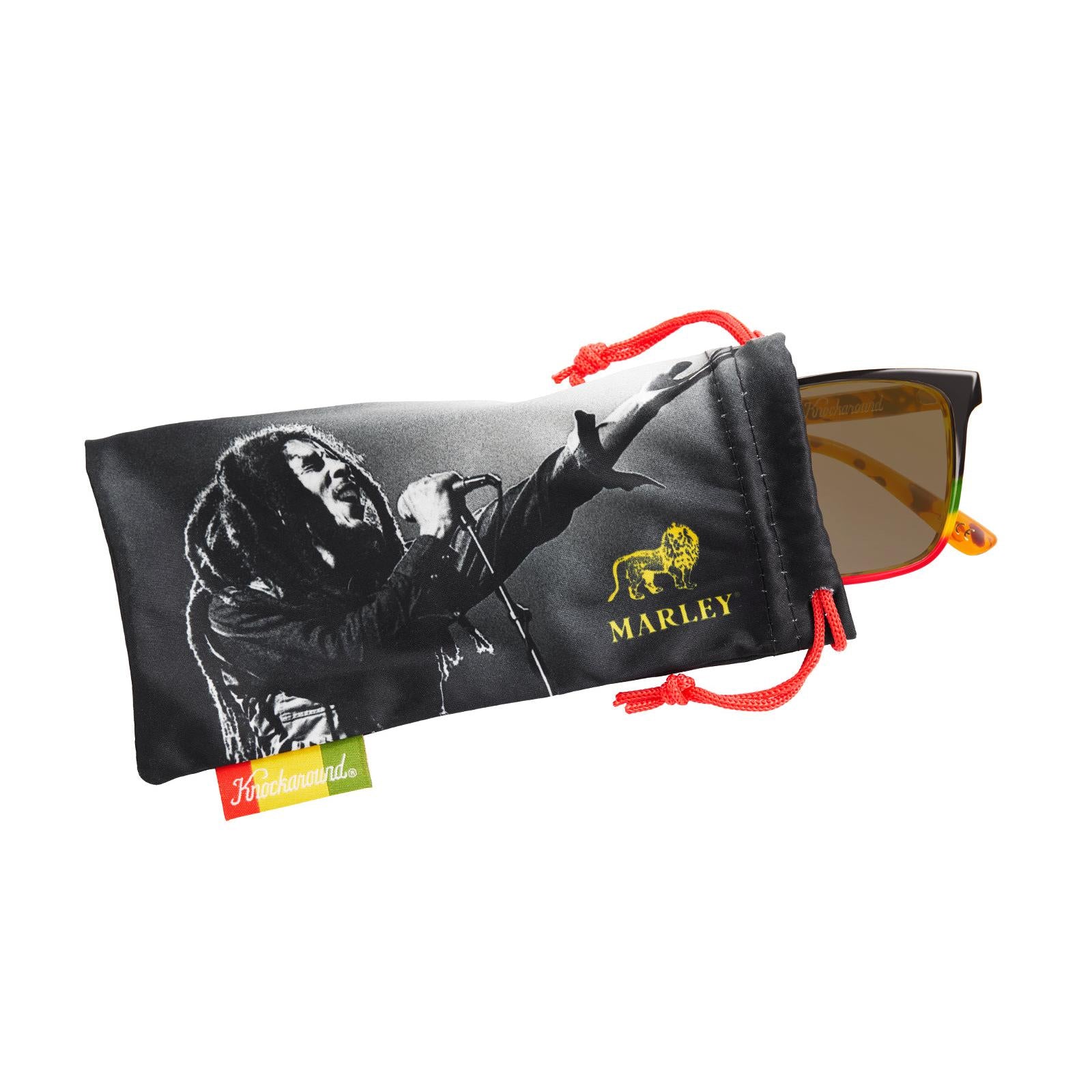 Bob Marley Fast Lanes Sunglasses, Pouch