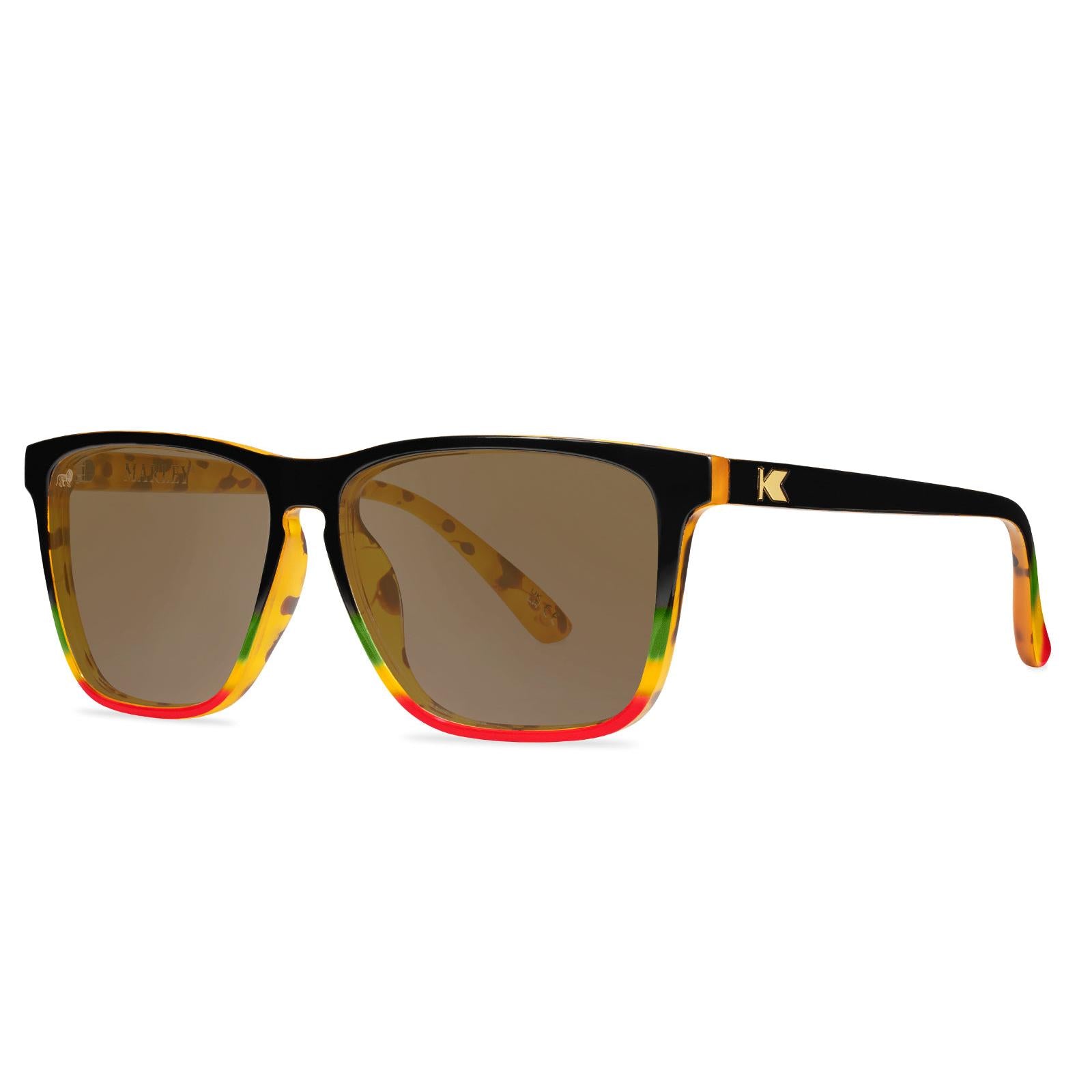 Bob Marley Fast Lanes Sunglasses, Threequarter