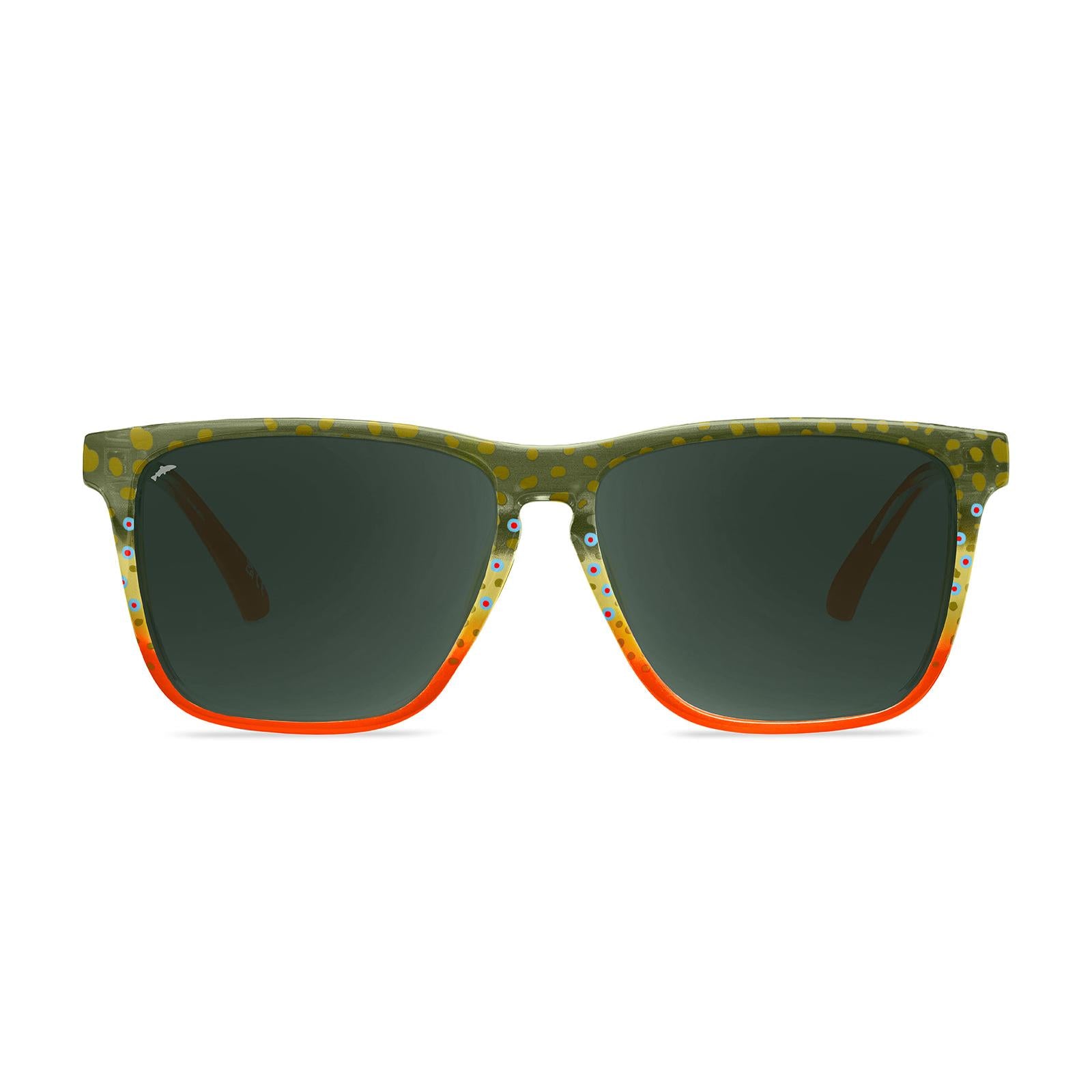 Brook Trout Fast Lanes Sport Sunglasses, Front