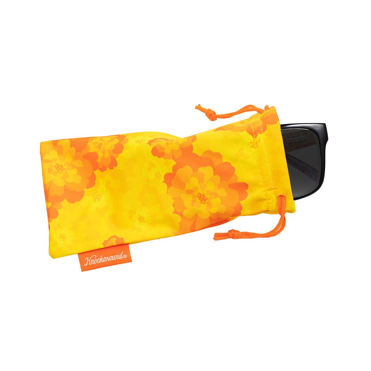 Knockaround Dia De Los Muertos Torrey Pines Sunglasses, Pouch