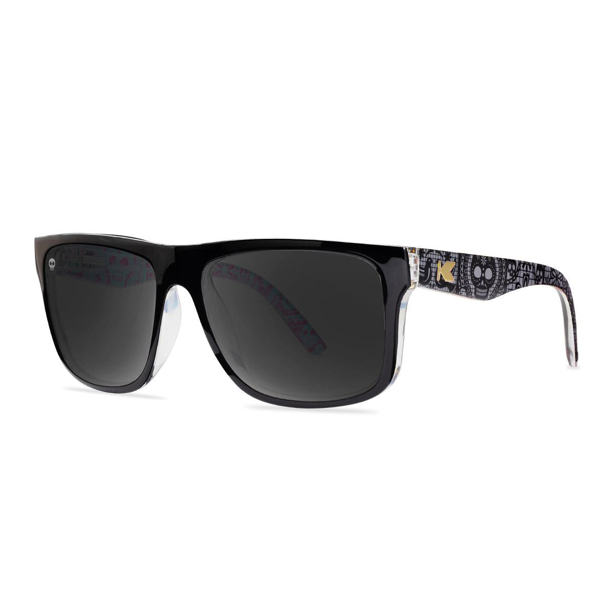 Knockaround Dia De Los Muertos Torrey Pines Sunglasses, Threequarter
