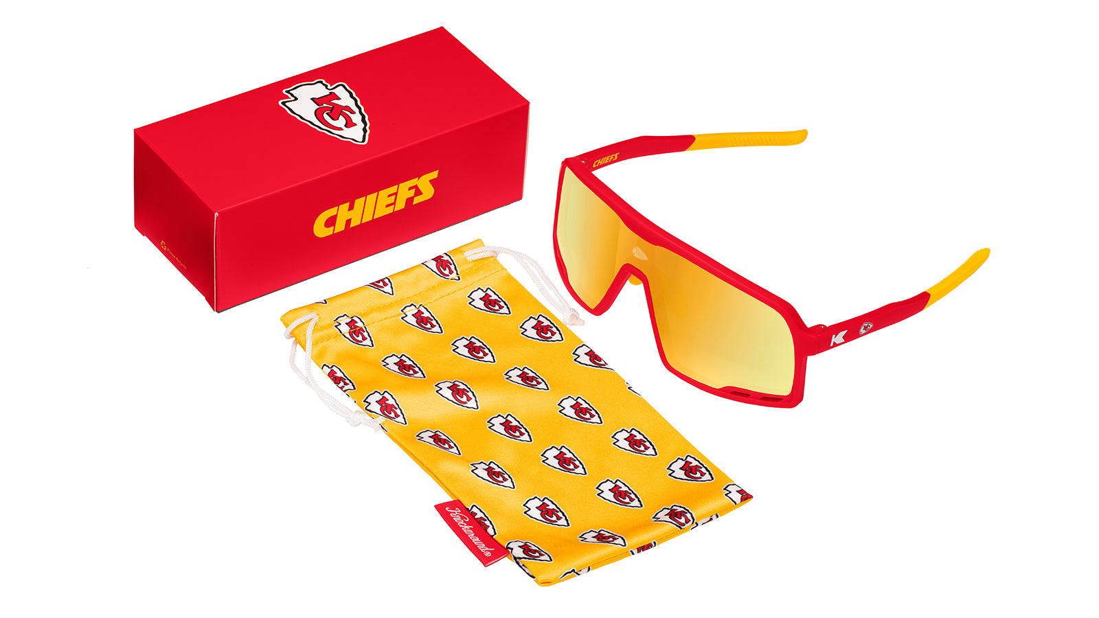 Kansas City Chiefs Campeones Sunglasses, Set