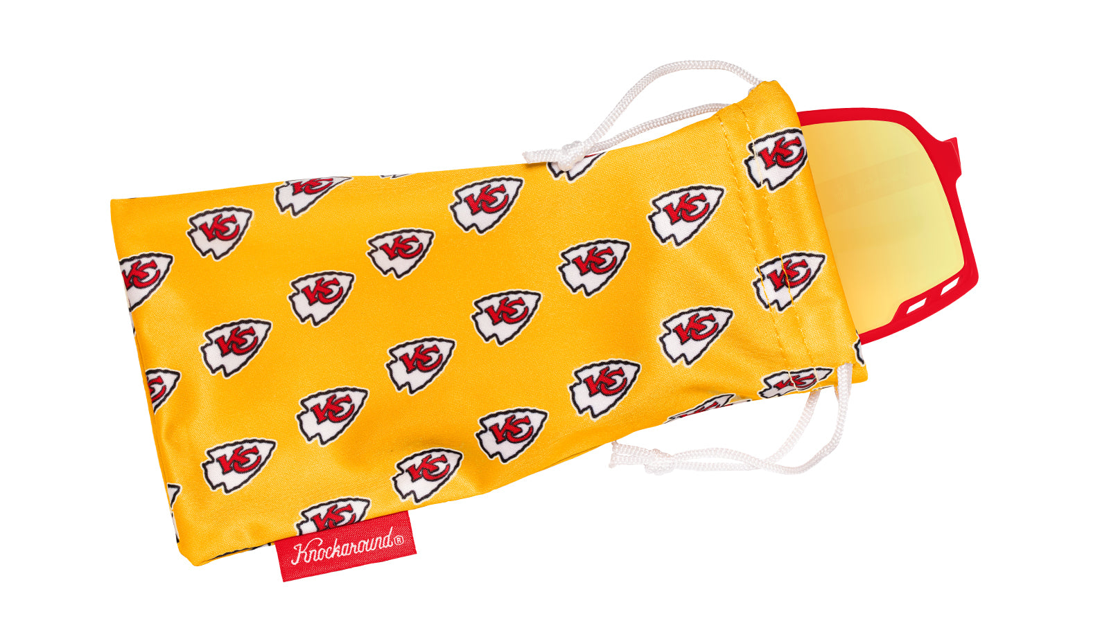 Kansas City Chiefs Campeones Sunglasses, Pouch