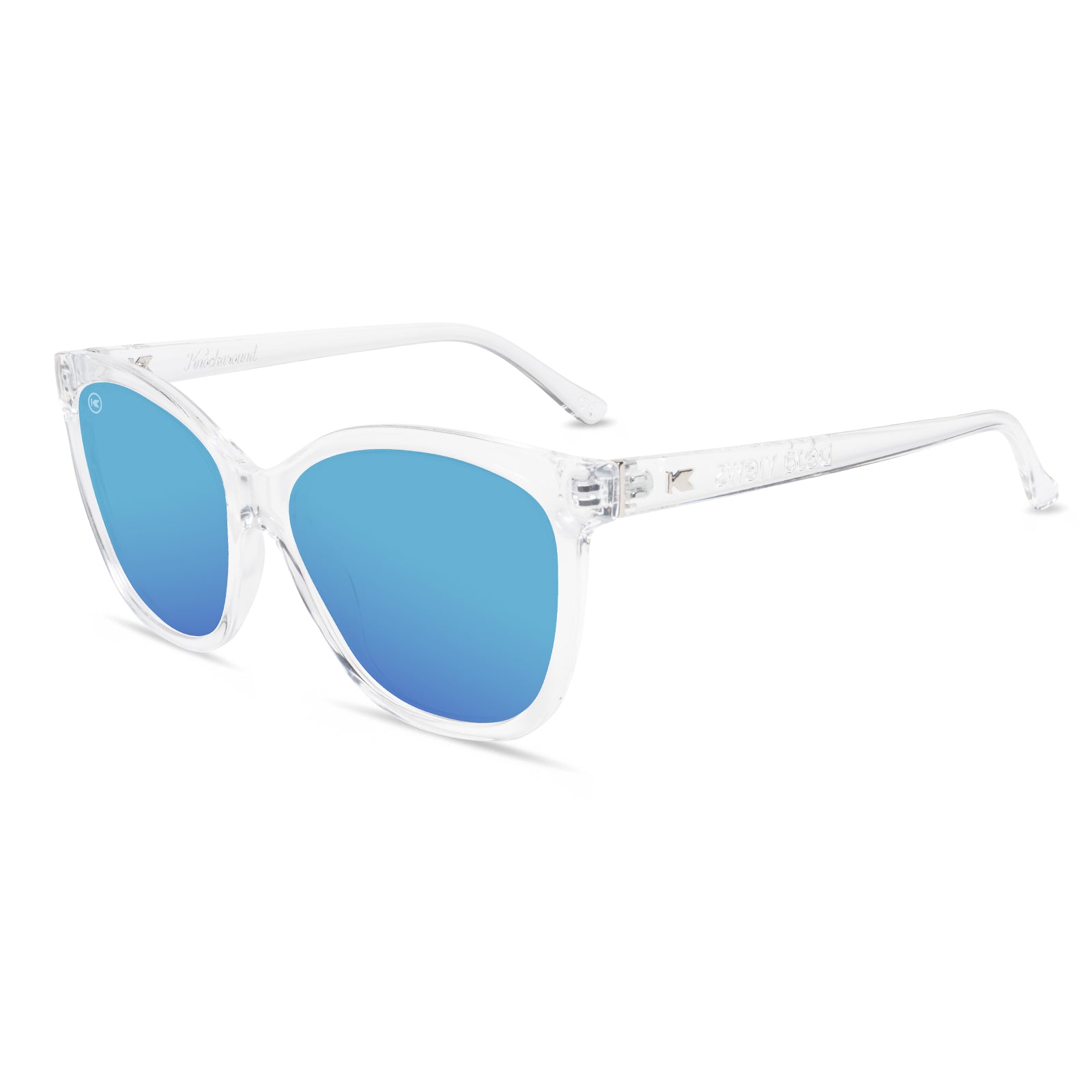 Clear / Aqua Deja Views Sunglasses, Flyover