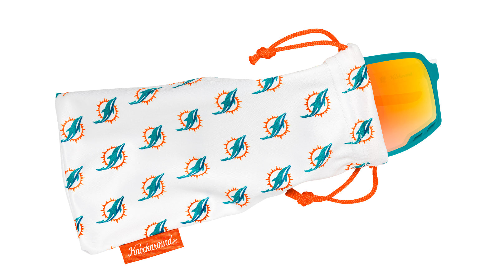 Miami Dolphins Campeones Sunglasses, Pouch