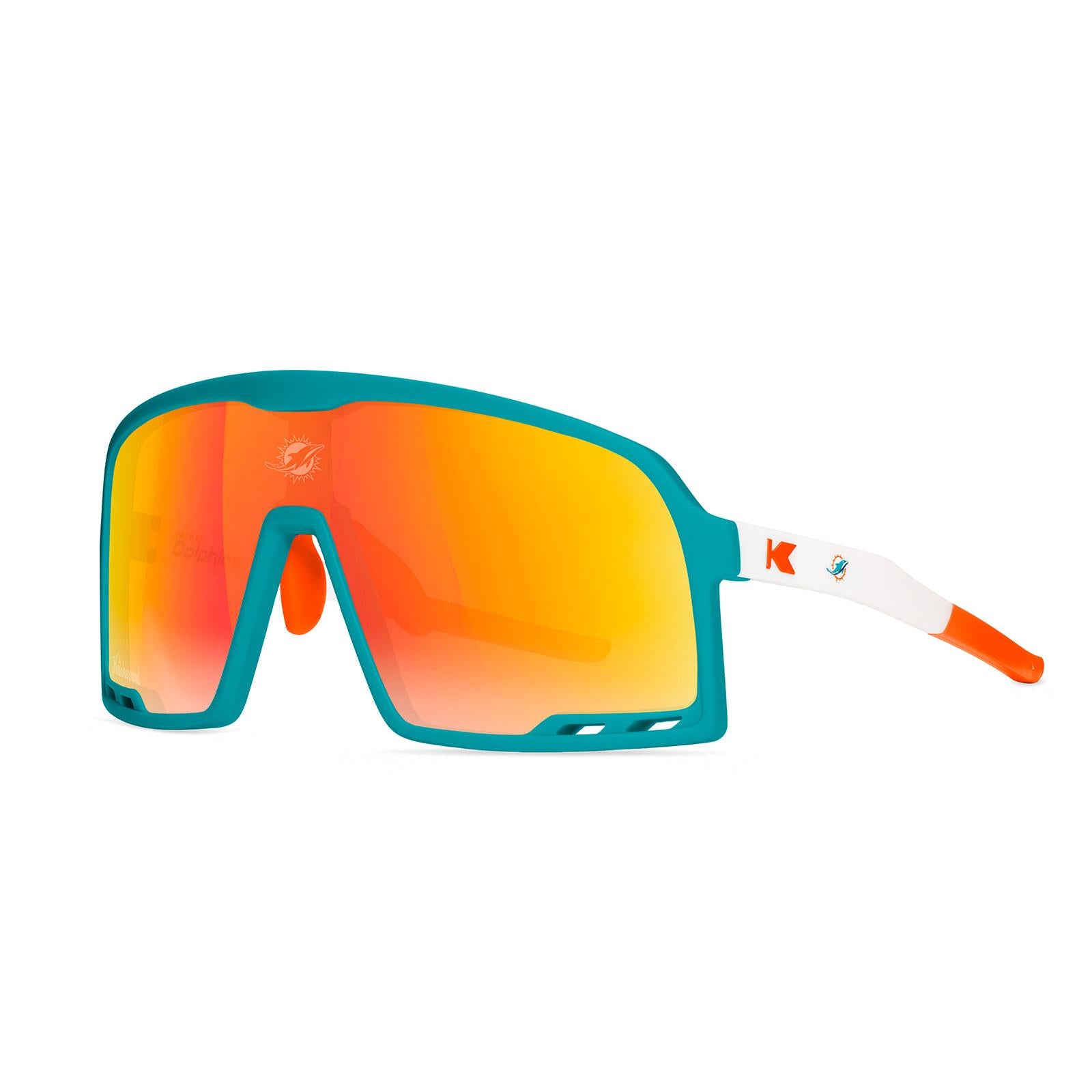 Miami Dolphins Campeones Sunglasses, Threequarter