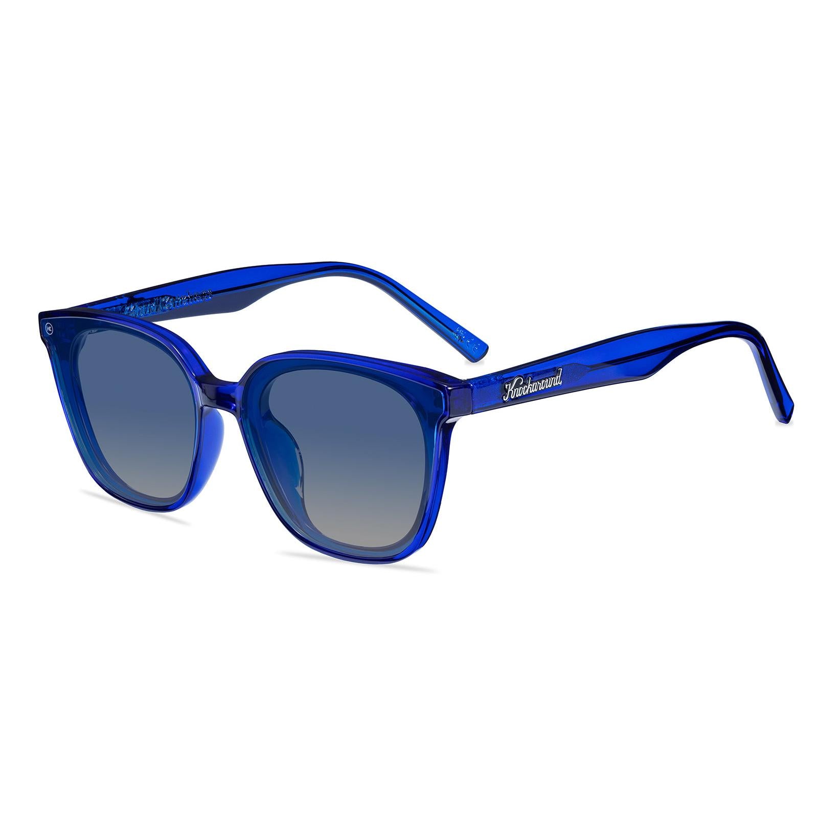 Stylish Blue Sunglasses Ellis Blue Sunglasses | Shop Sunglasses Online - KAREN WAZEN main image 4