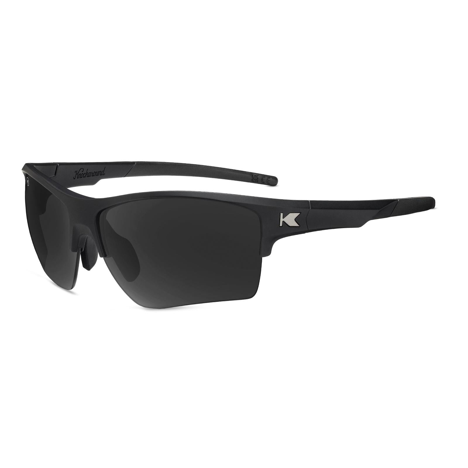 Sunglasses with Black Frame and Black Lenses