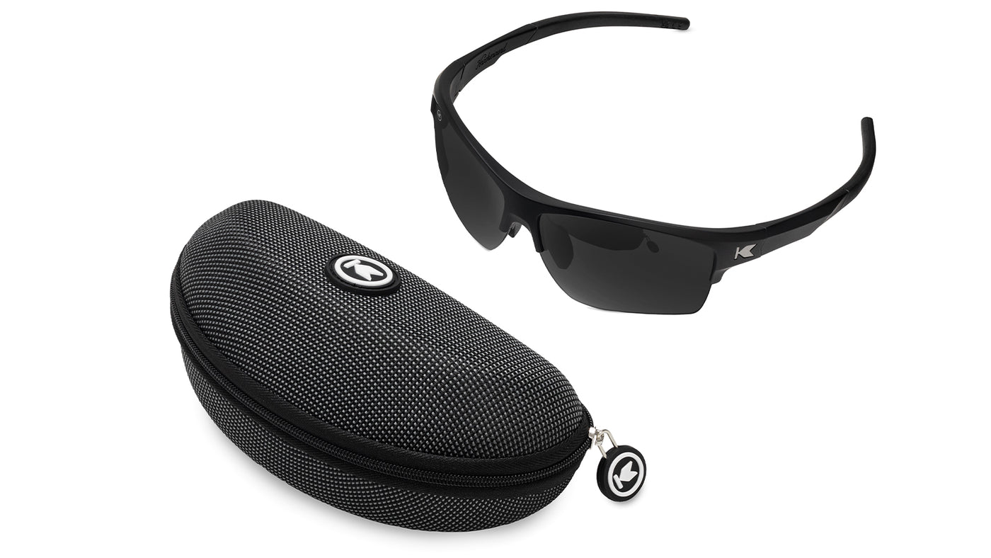 Sunglasses with Black Frame and Black Lenses