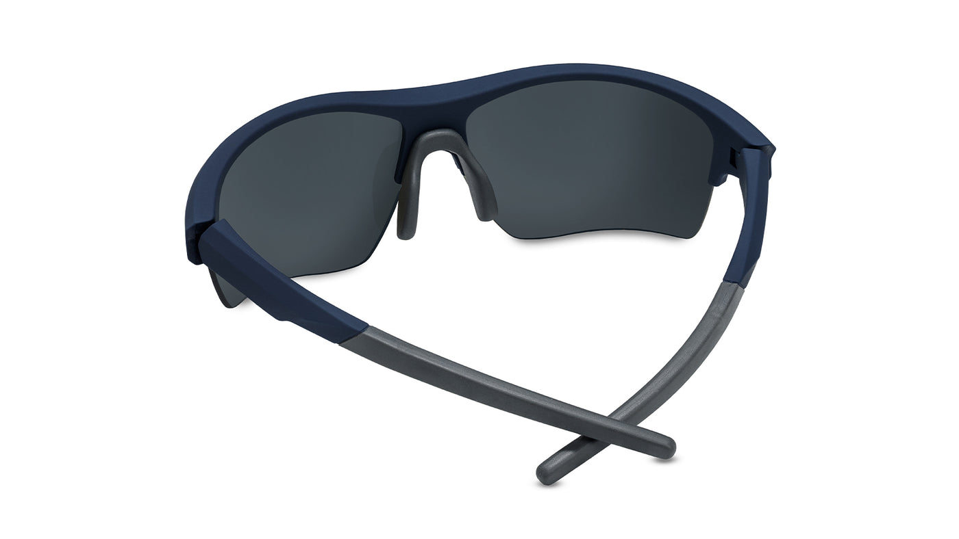 Sunglasses with Navy Blue Frame and Blue Lenses