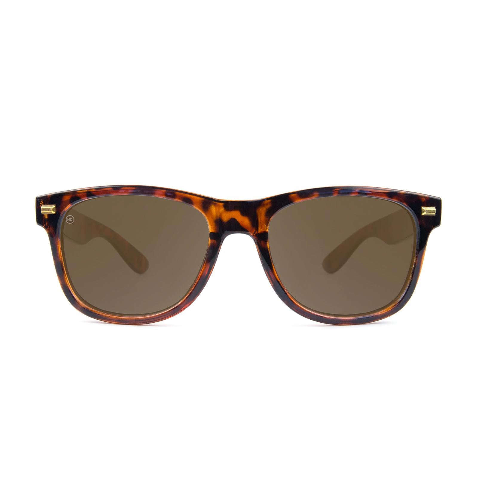Glossy Tortoise Shell / Amber Fort Knocks Sunglasses, Front