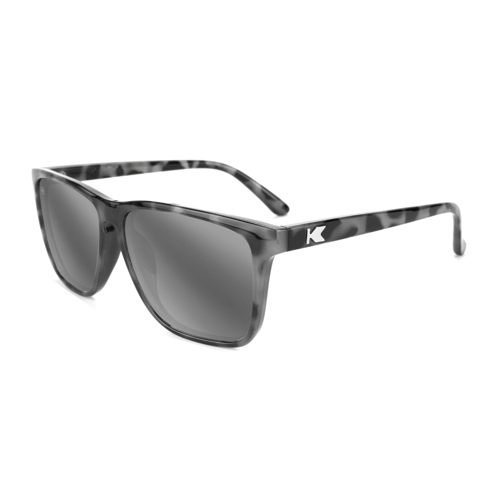 Granite Tortoise Shell / Silver Smoke Fast Lanes Sunglasses, Flyover