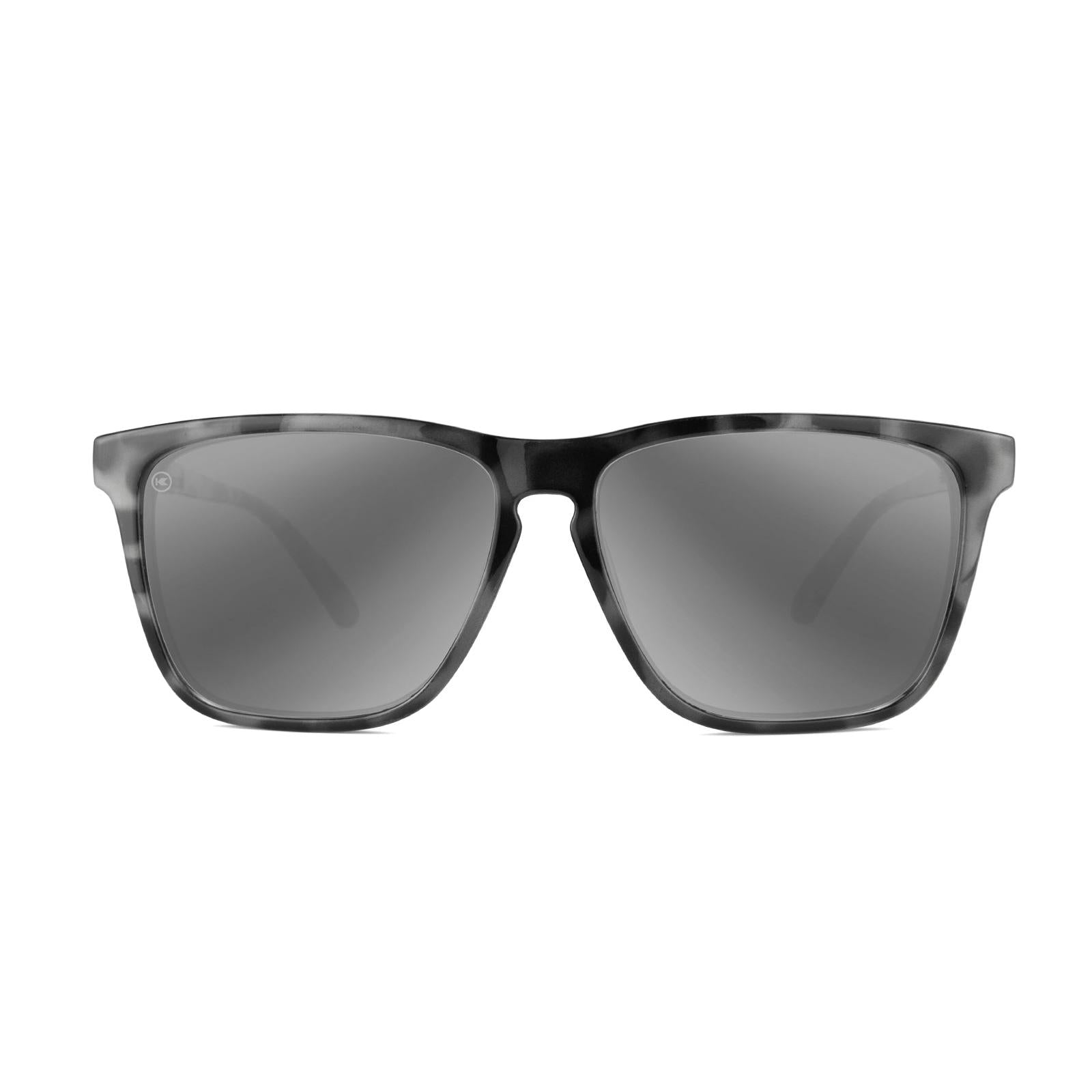 Granite Tortoise Shell / Silver Smoke Fast Lanes Sunglasses, Front
